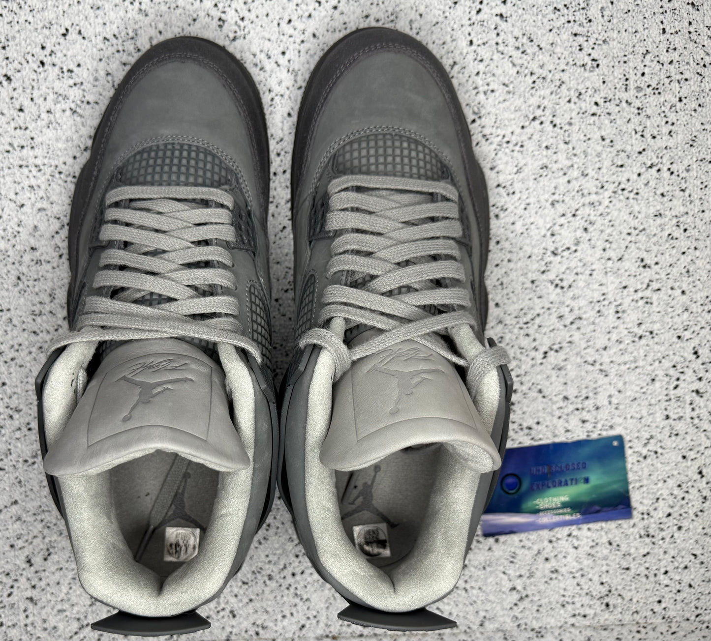 Jordan 4 Wet Cement 10 Men/11.5 Women “Preowned”