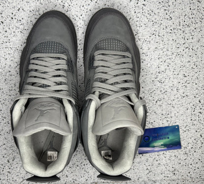 Jordan 4 Wet Cement 10 Men/11.5 Women “Preowned”