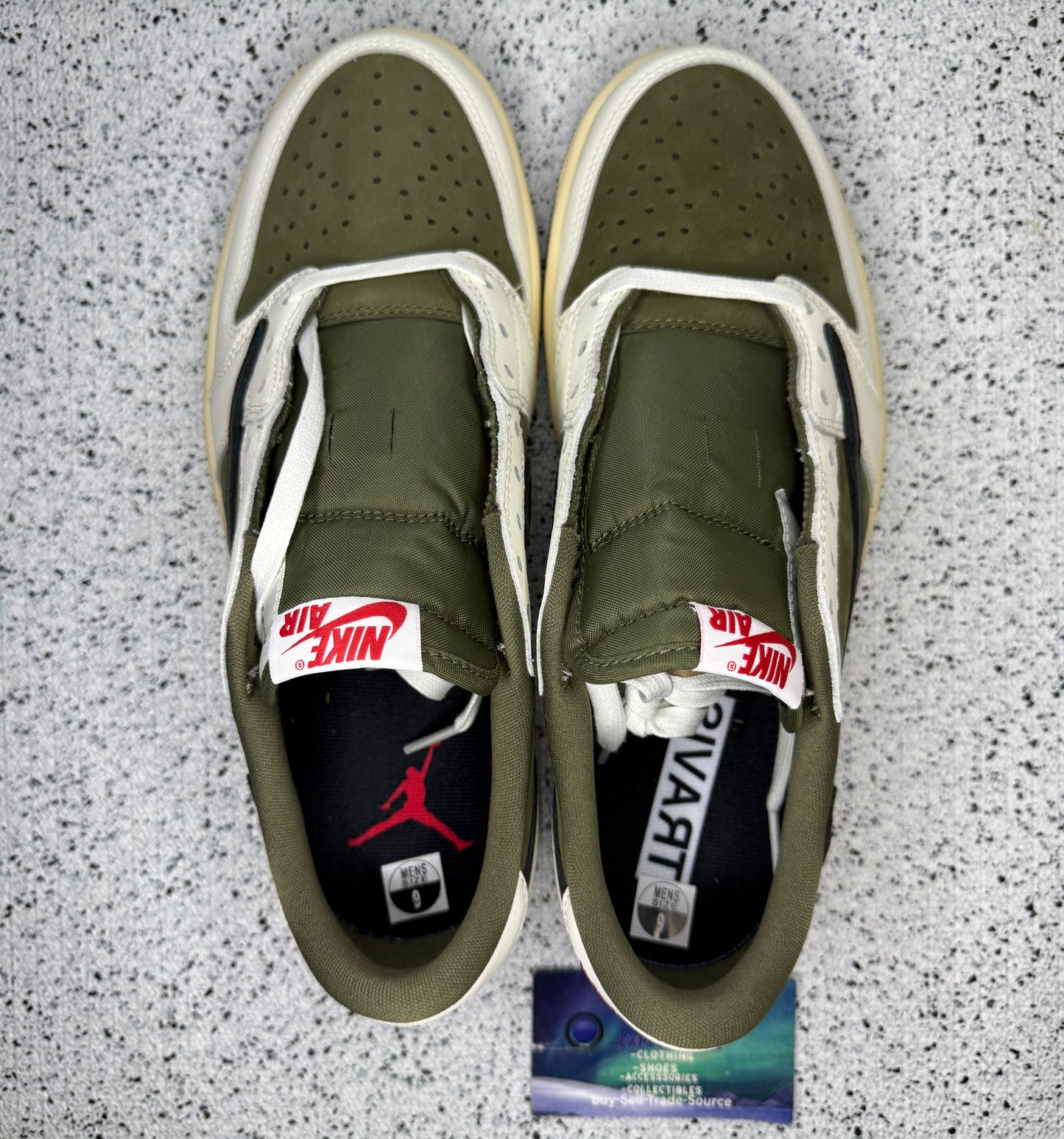 Jordan 1 Low Travis Scott Medium Olive