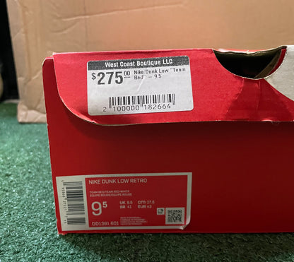 Nike Dunk Low hurricane size 9.5men/11women