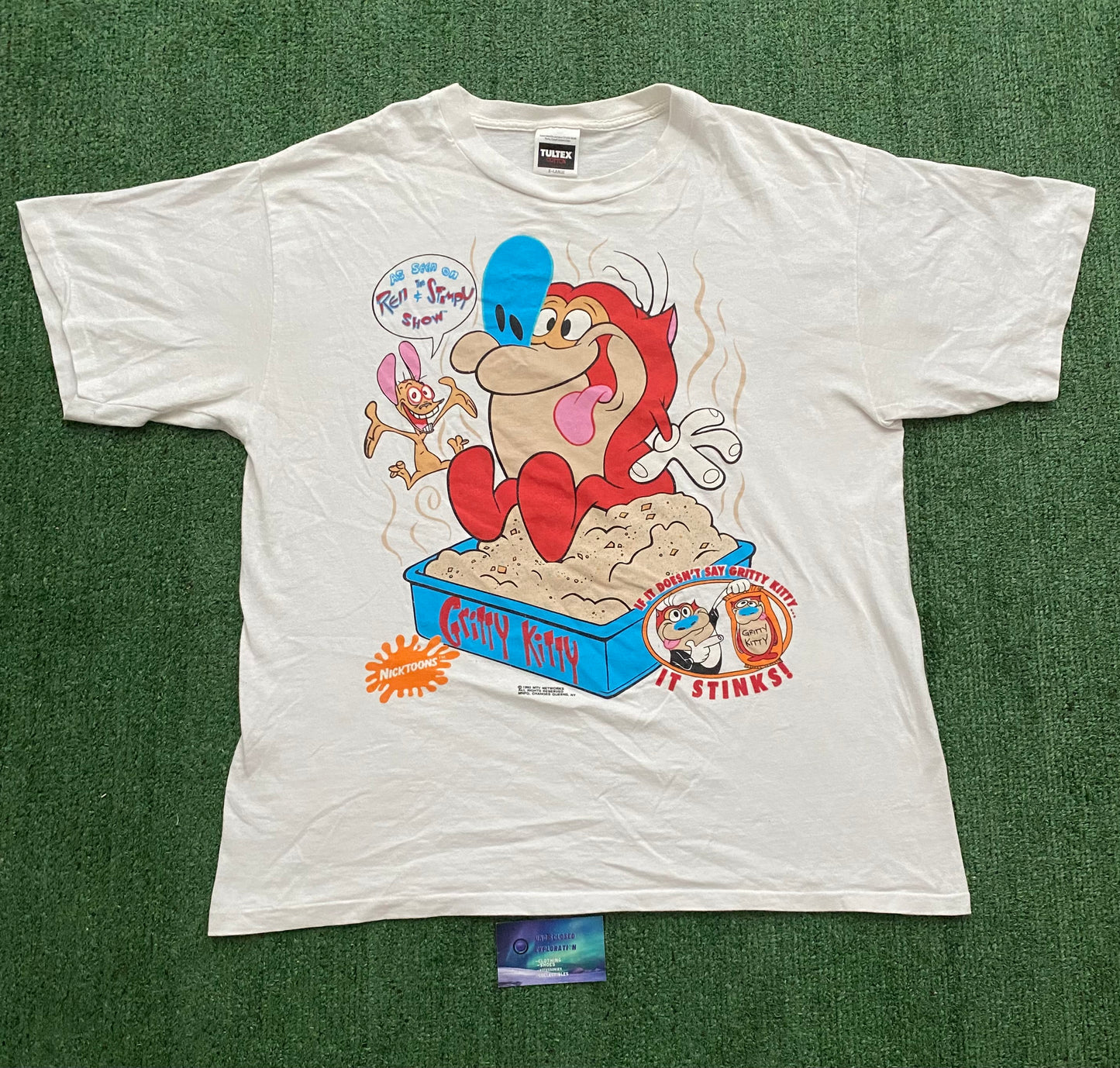 Vintage Ren & Stimpy Show Gritty Kitty Tee