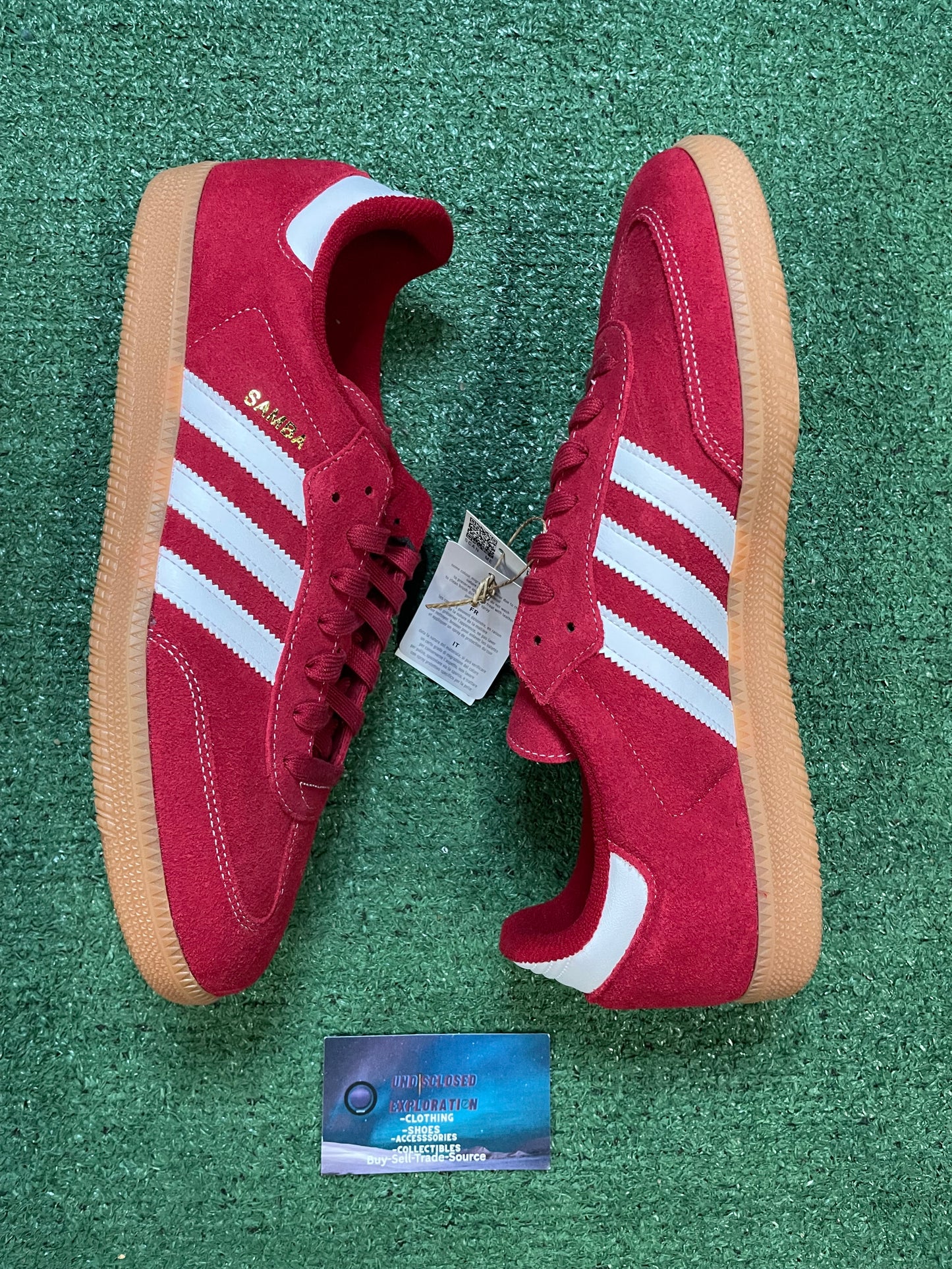 Adidas Samba victory red