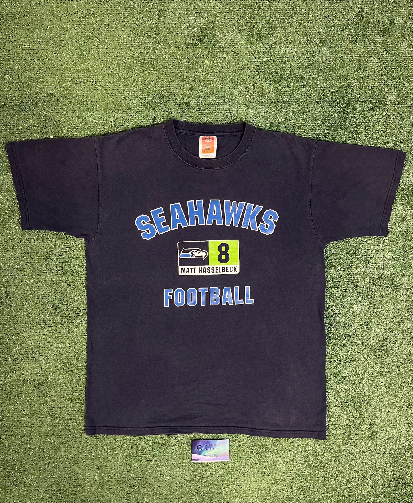 Vintage 2000s Seattle Seahawks Matt Hasselback tee