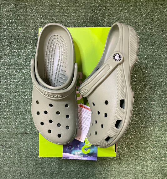 Crocs classic moss green