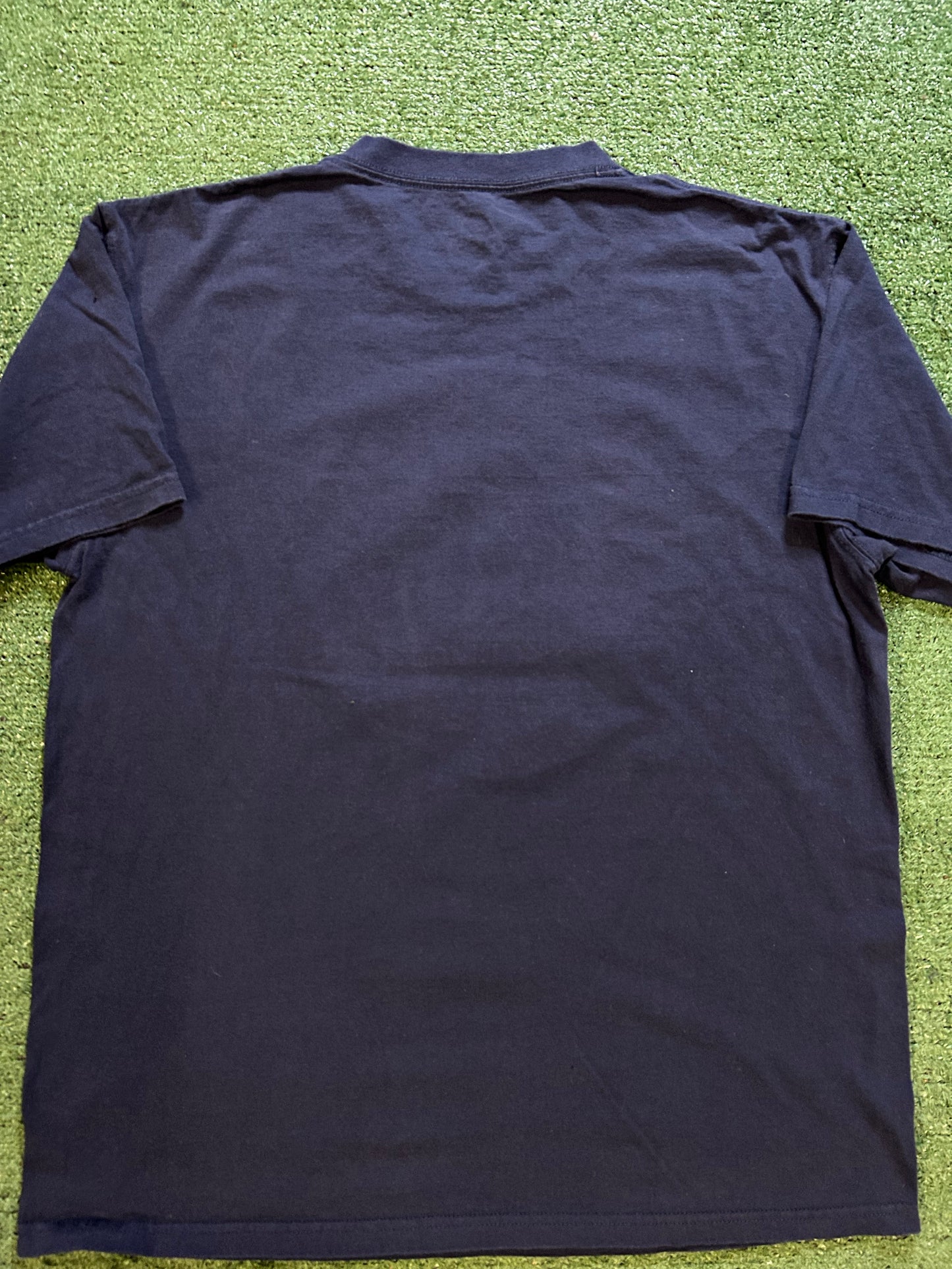 Seattle mariners blue and yellow baseball logo tee