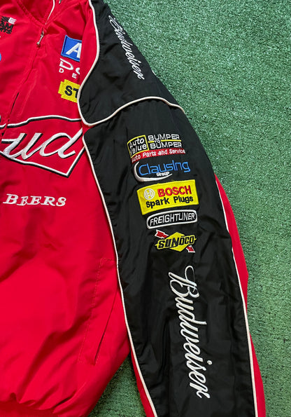 Bud king of beers nascar jacket