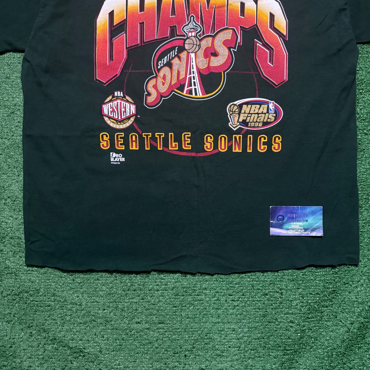 Vintage Seattle SuperSonics 1996 Finals Shirt