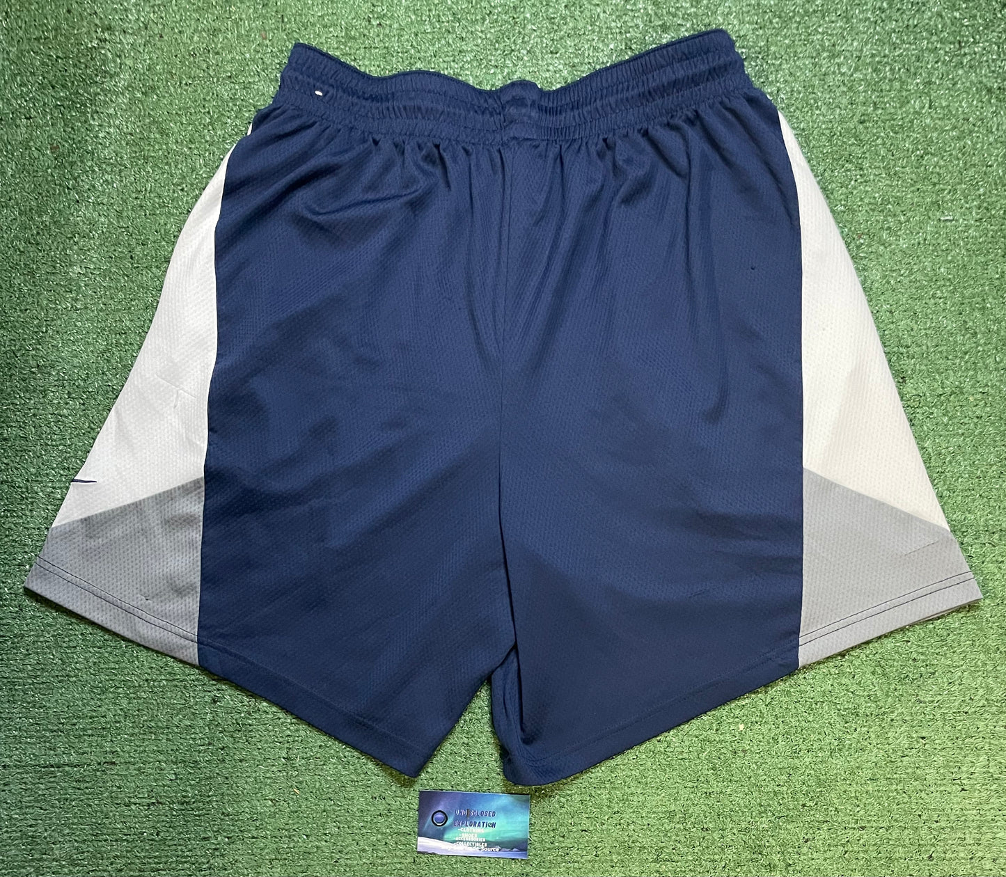 Nike rival blue white grey shorts