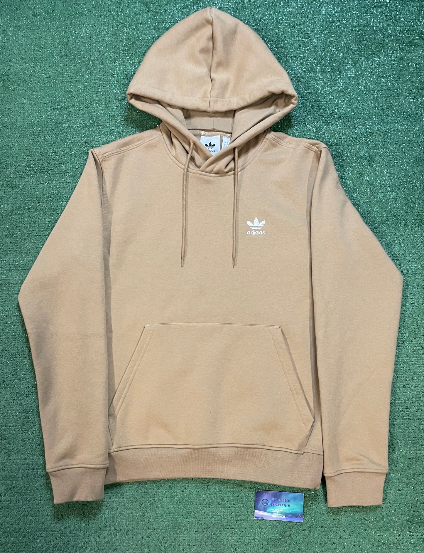 Adidas trefoil beige sweatsuit