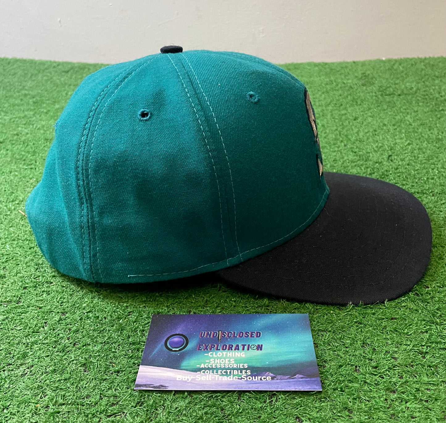 Vintage 1990s Seattle Mariners embroidered teal hat