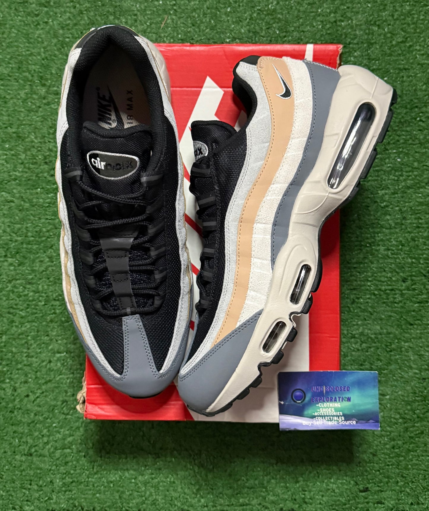 Nike Air Max 95 Black Beige Grey