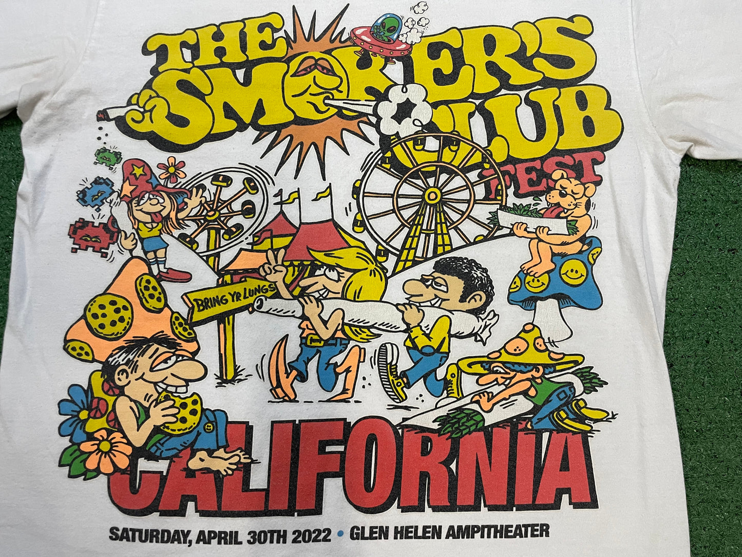 The Smokers Club festival tee