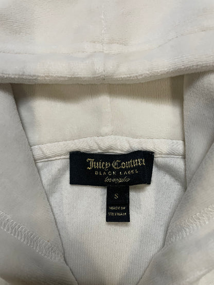 Vintage Juicy Couture white & red heart hoodie