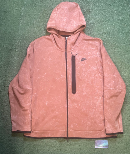Nike Washed Tech Fleece  Mineral Clay Taupe Haze hoodie