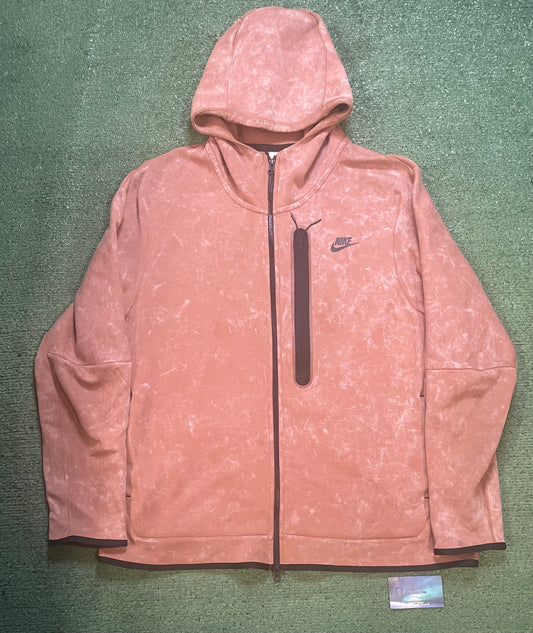 Nike Washed Tech Fleece  Mineral Clay Taupe Haze hoodie