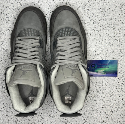 Jordan 4 Wet Cement 9.5 Men/11 Women “Preowned”
