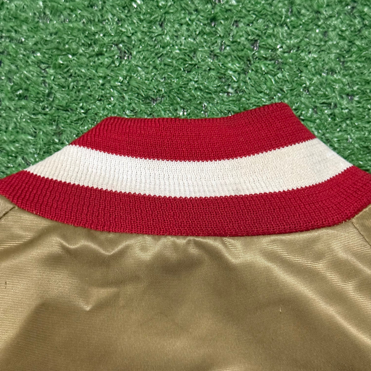 Vintage San Francisco 49ers Satin Jacket Chalk Line