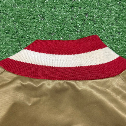 Vintage San Francisco 49ers Satin Jacket Chalk Line
