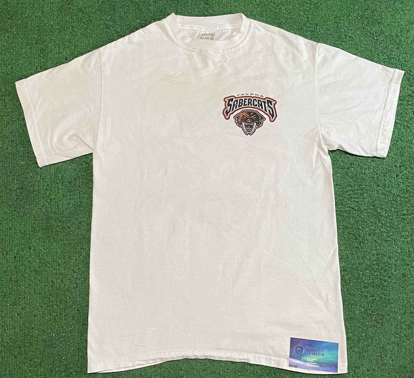 Vintage 1997  tacoma sabercats tee