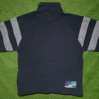 Vintage Y2K Seattle Seahawks Quarter Zip Fleece