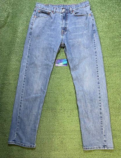 Levi 505 light wash jeans
