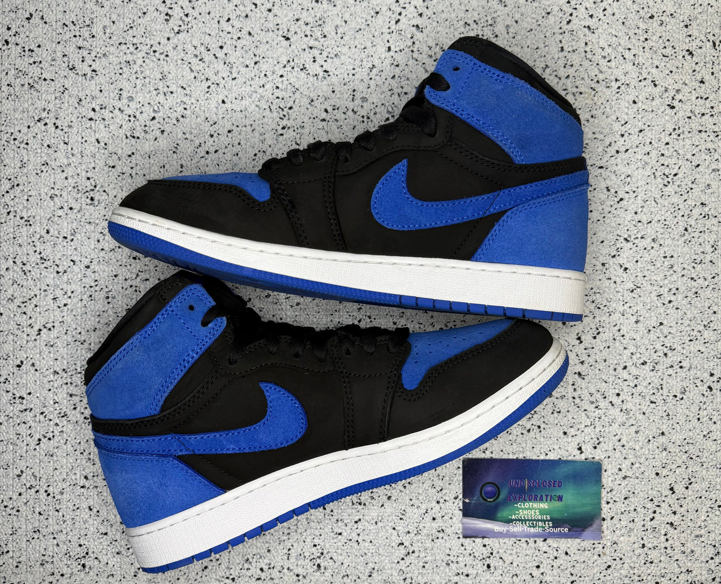 Jordan 1 Royal Reimagined 7 Youth/8.5 Women “Preowned”