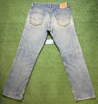 Levi 505 jeans light wash jeans