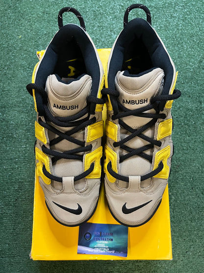 Nike X Ambush uptempo low vivid sulfur