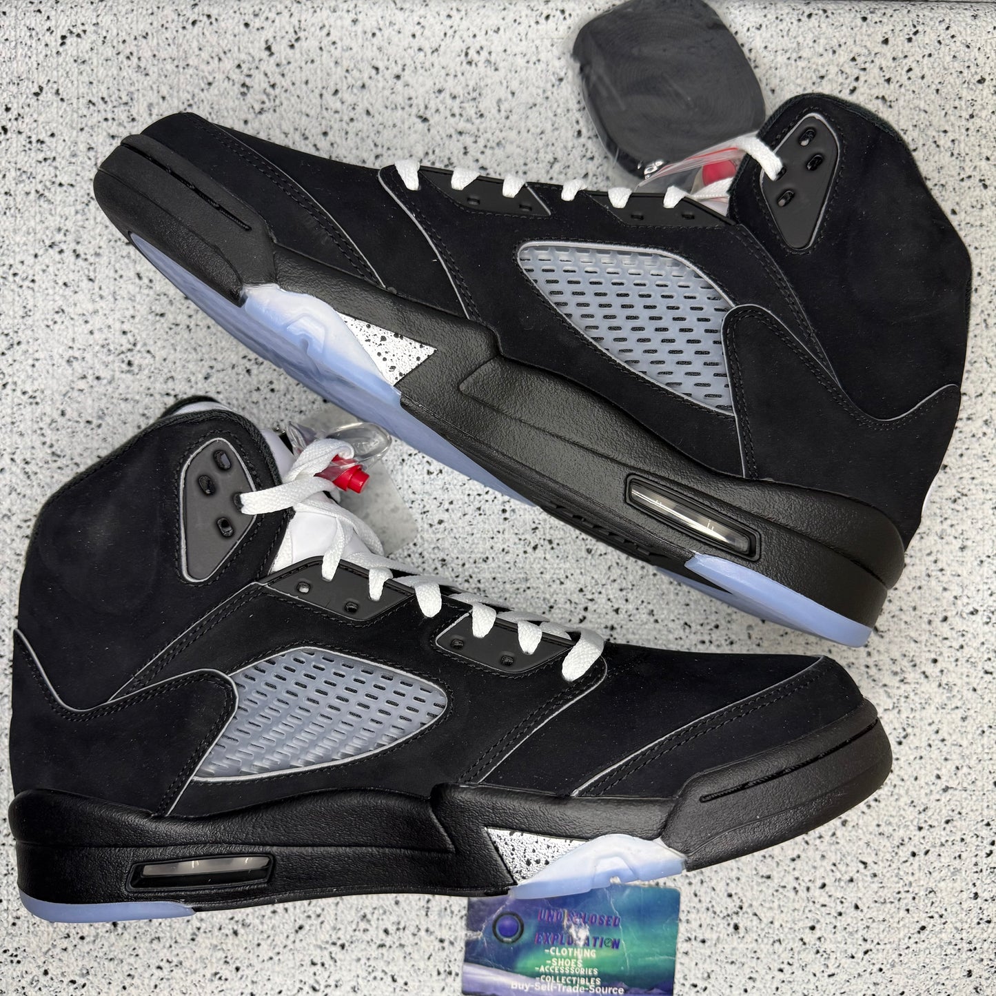 Jordan 5 Black Metallic Reimagined