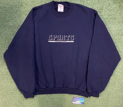 Vintage 1990s Sports Illustrated embroidered crewneck