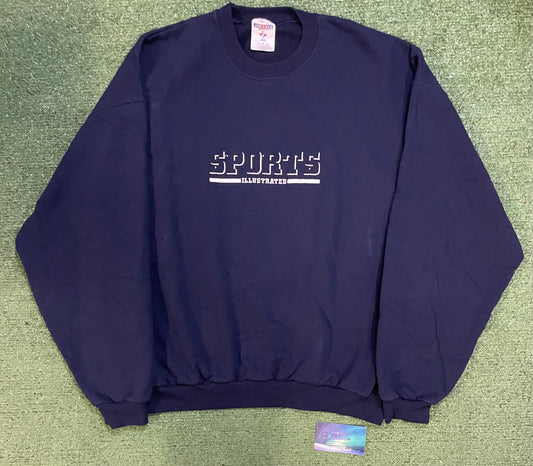 Vintage 1990s Sports Illustrated embroidered crewneck