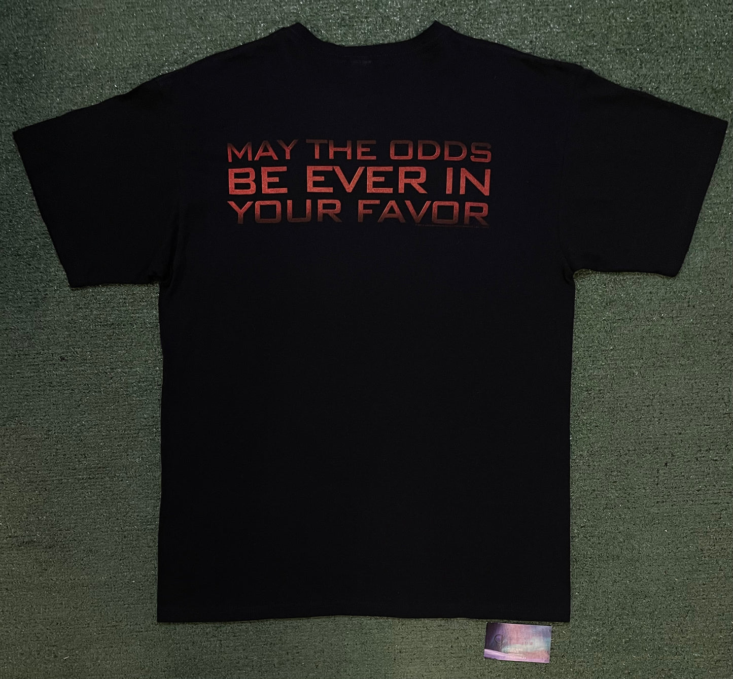 Vintage The Hunger Games movie promo tee