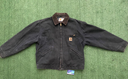 Vintage Black Carhartt Detroit Jacket