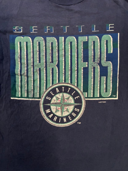 Vintage 1990s Seattle Mariners Spellout tee