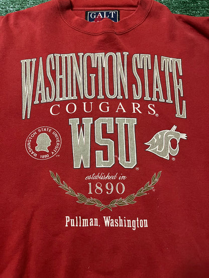 Vintage WSU Washington state cougars crewneck