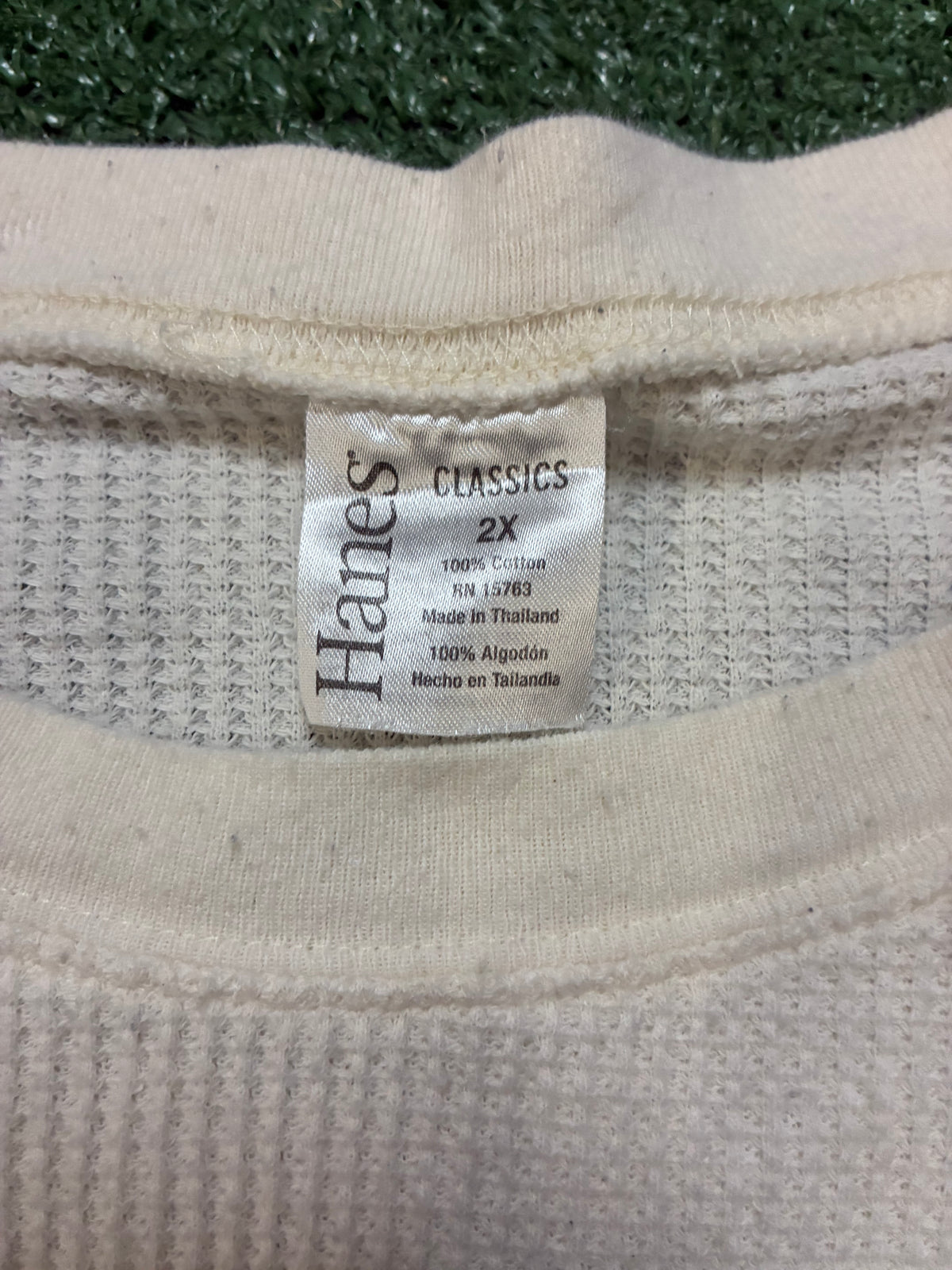 Waffle beige longsleeve