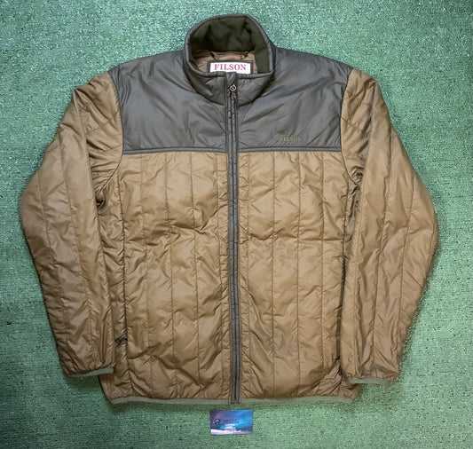 filson ultralight olive green  jacket