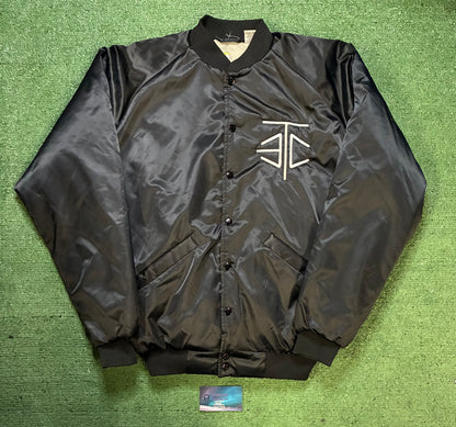 ETC Captain America satin bomber jacket