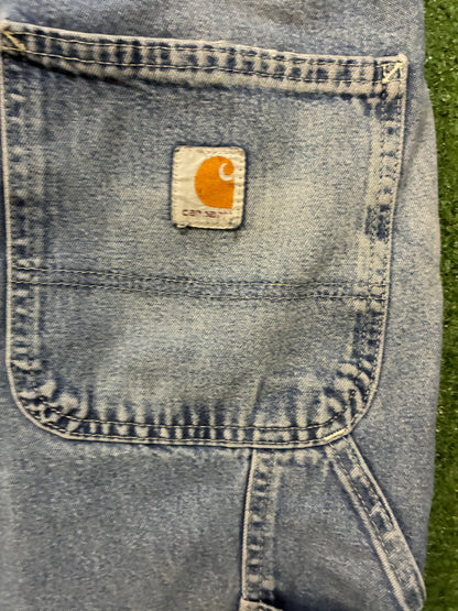 Carhartt denim cutoff shorts