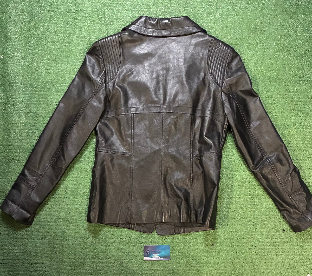 Pelle Studio black leather jacket