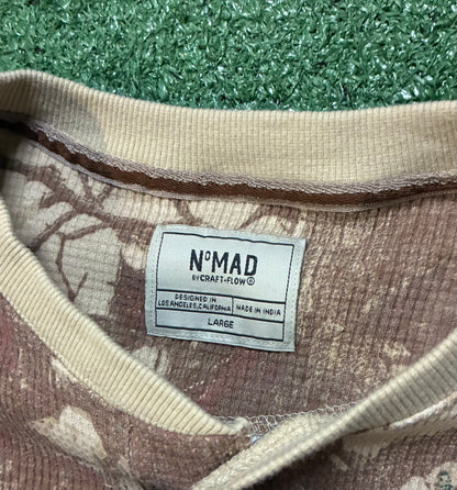 vintage N'Mad long-sleeve waffle-knit henley