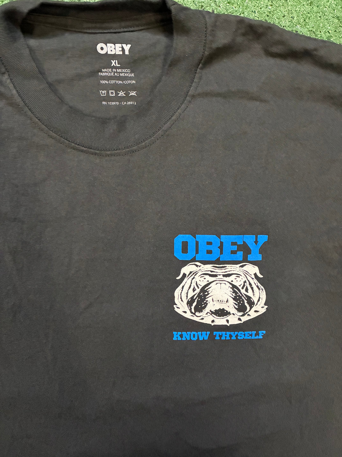 Obey know thyself tee