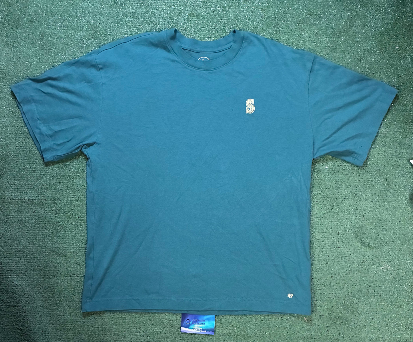 Seattle Mariners blue and gold tee