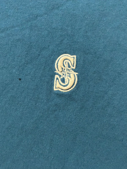 Seattle Mariners blue and gold tee