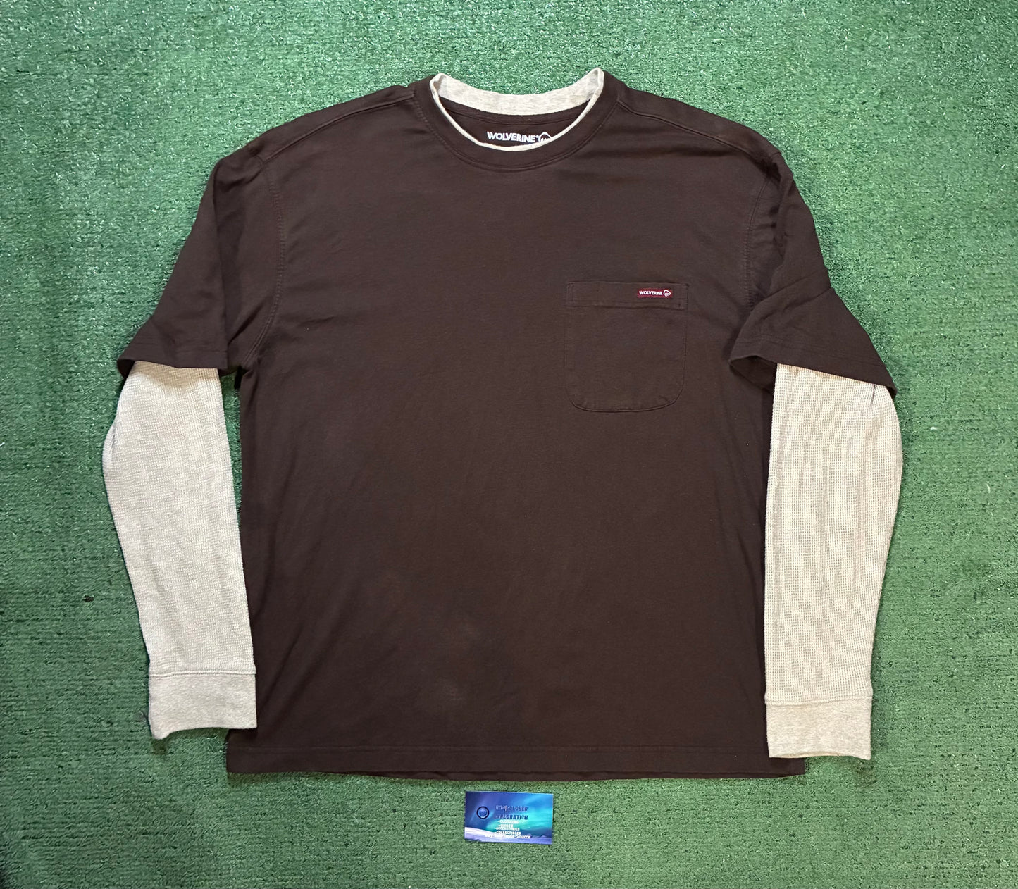 Wolverine brown & cream longsleeve