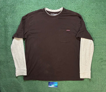 Wolverine brown & cream longsleeve