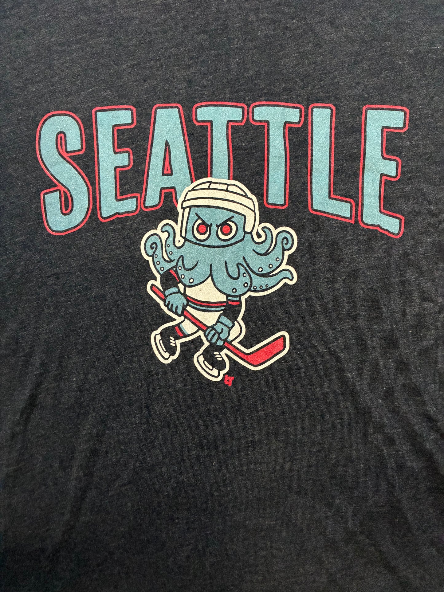 Seattle hockey octopus tee
