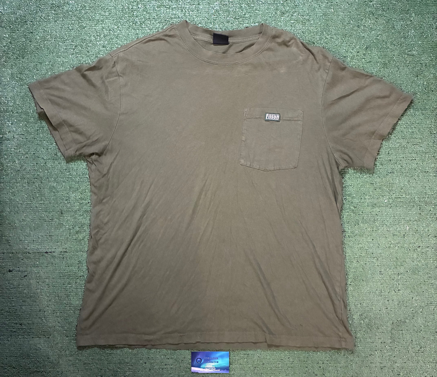 Filson olive pocket tee