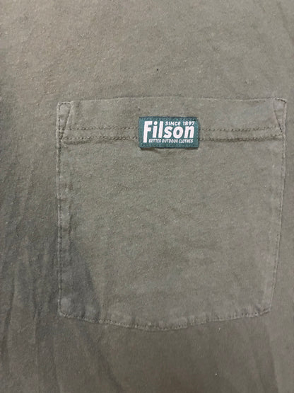 Filson olive pocket tee