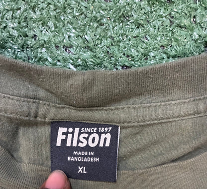Filson olive pocket tee